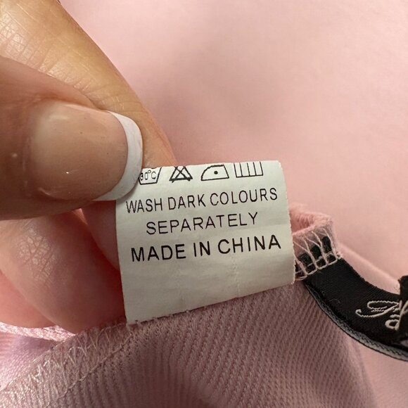 Famulily Womens Hoodie Size XXL Pink Sweatshirt Kangaroo Pocket Casual Comfy - Picture 8 of 9